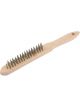 Draper Tools 3 Row Wire Scratch Brush