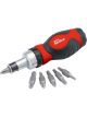 Draper Tools Ratcheting Screwdriver And Bit Set 6 Piece