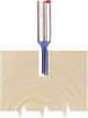 Draper Tools 1/4 Straight 3 X 11mm TCT Router Bit