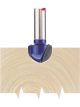 Draper Tools 1/4 Core Box 12.7 X 6.35mm Radius TCT Router Bit