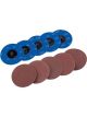 Draper Tools Ten 75mm Assorted Aluminium Oxide Sanding Discs