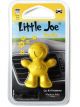 Little Joe Mini Blister Vanilla Scented Car Air Freshener Yellow