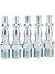 Draper Tools 1/4 Bsp Male Coupling Screw Adaptors Pack Of 5