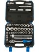 Draper Tools 1/2 Sq. Dr. Combined mm/Af Socket Set 41 Piece