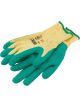 Draper Tools Green Heavy Duty Latex Coated Work Gloves - Large