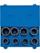 Draper Tools 3/4 Sq. DR Metric Impact Socket Set In Metal Case 8 Pcs