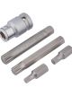Draper Tools 1/2 Square Drive Spline Bit Set 5 Piece