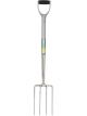 Draper Tools Extra Long Stainless Steel Garden Fork With Soft Grip