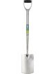 Draper Tools Extra Long Stainless Steel Garden Spade With Soft Grip