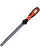 Bahco Half Round File, Smooth Cut, 300mm Ergo Handle