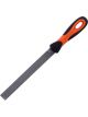 Bahco Mill File, Bastard, 200mm Ergo Handle