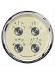 Auto Meter Gauge Prestige Fuel Level Oil Pressure Water Temp Voltmeter Kit