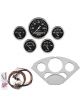 Auto Meter Instrument Cluster Old Tyme Black Series Speedo Oil Pressu…