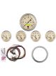 Auto Meter Instrument Cluster Antique Beige Speedo Oil Pressure Wate