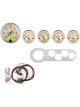 Auto Meter Instrument Cluster Antique Beige Speedo Oil Pressure Water…