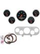 Auto Meter Instrument Cluster Gauge Designer Black Speedo Water Te…