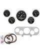 Auto Meter Instrument Cluster Old Tyme Black Series Speedo Water Tem…