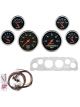 Auto Meter Instrument Cluster Gauge Designer Black Speedo Tacho Wat…