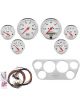 Auto Meter Instrument Cluster Arctic White Speedo Tacho Oil Pressure…