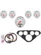 Auto Meter Instrument Cluster Arctic White Speedo Oil Pressure Water…