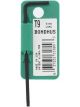 Bondhus Tagged & Barcoded T9 Star Tip Hex Key LWrench w/ ProGuard 2.9