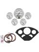 Auto Meter Instrument Cluster Old Tyme White Speedo Oil Pressure Wate…