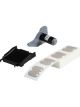 Brady B-145 2-Sided Power & Ground Cable Labels 44.45 x 25.4mm Grey