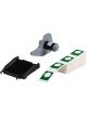Brady B-593 Eprep Raised Push Button Labels 30.48 x 38.1mm Green Box 100