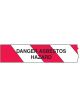 Brady Standard Barricade Tape Danger Asbestos Hazard