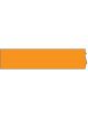 Brady Standard Barricade Tape Orange L300 Meters x 75mm B912