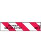 Brady Economy Barricade Tape Danger Do Not Enter Black/Red/White