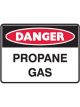Brady Small Stick On Labels Danger Propane Gas H90mmxW125mm Vinyl