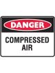 Brady Small Stick On Labels Danger Compressed Air H90mmxW125mm Vinyl