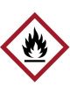 Brady GHS Flame Pictogram, 20x20mm Self Adhesive Vinyl