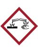 Brady GHS Corrosion Pictogram, 50x50mm Self Adhesive Vinyl