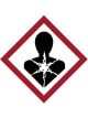 Brady GHS Health Hazard Pictogram, 100x100mm Self Adhesive Vinyl
