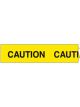Brady Standard Barricade Tape Caution L60 Meters x 75mm B912 Polyethylene