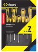 CK Tools Dextro Screwdriver Slotted & Phillips Set Of 7
