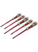 CK Tools DextroVDE GLO Slim Screwdriver Set of 5 Slotted & PZ