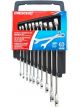 Crescent 10 Piece 12 Point Metric Combination Wrench Set