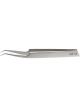 D-Tech Economy Precision Tweezers, 115mm Curved, Angled, Pointed Tip