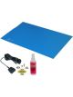 Desco T2 Dissipative Dual Layer Rubber Mat 1.5mm x 610mm x 914mm Blue