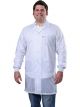 Desco Smock Statshield Labcoat Knitted Cuffs White Xlarge