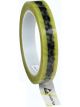 Desco Tape Wescorp Clear Esd Yellow Stripe18MMx65.8Mx76.2MM Core