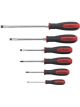 Gearwrench 6 Pc. Phillips/Slotted Dual Material Screwdriver Set