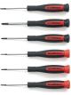 Gearwrench 6 Pc. Phillips/Slotted Mini Dual Material Screwdriver Set