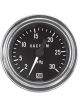 Stewart Warner Gauge Vacuum 0-30
