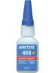 Loctite 406 Low Viscosity Instant Adhesive for Rubbers & Plastics 25ml (40625ML)