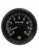 Stewart Warner Heavy Duty Tachometer Gauge 3-3/8 0-8,000 RPM Black 12V