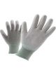 Mektronics ESD Grey Carbon Conductive Palm Fit Glove, Small